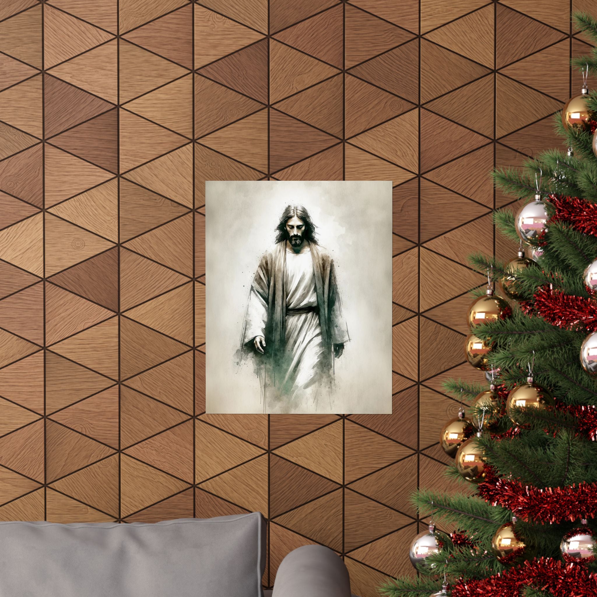 "Arriving in Jerusalem" Poster Print