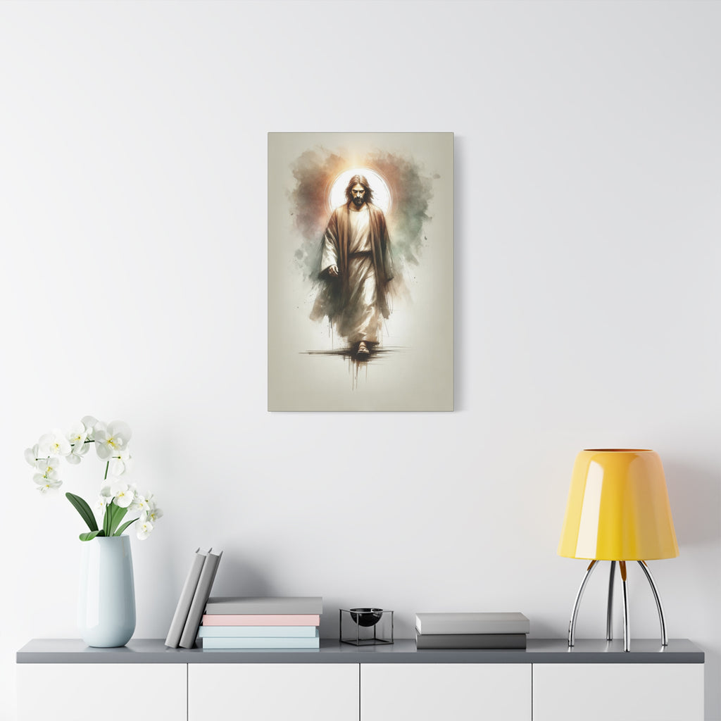 "The Light and Life" Canvas Print