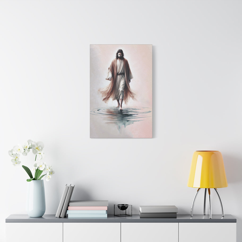 "Walking on Water" Canvas Print