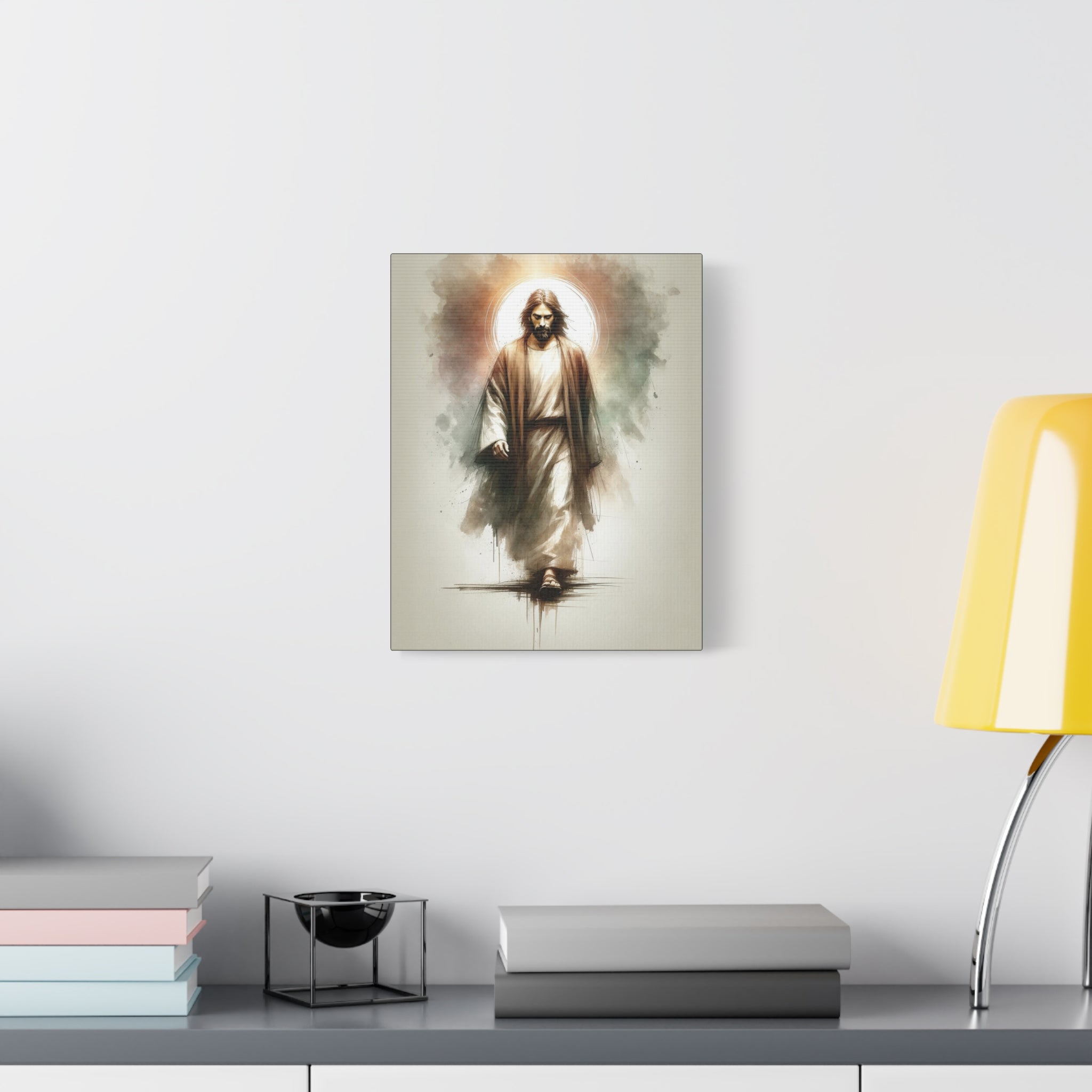 "The Light and Life" Canvas Print
