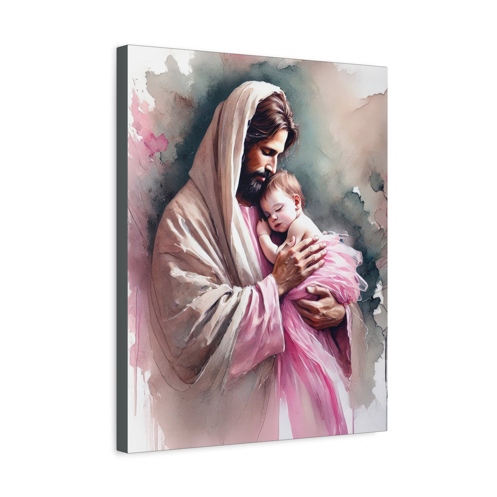 "Precious Daughter" Canvas Print