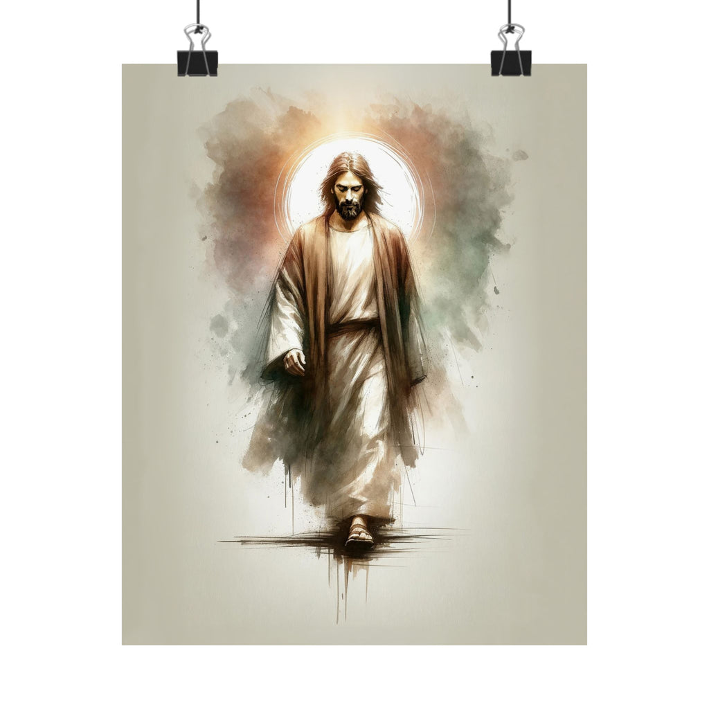 "The Light and Life"  Poster Print