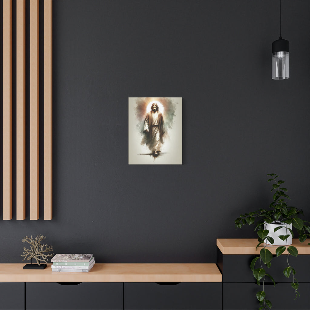 "The Light and Life" Canvas Print