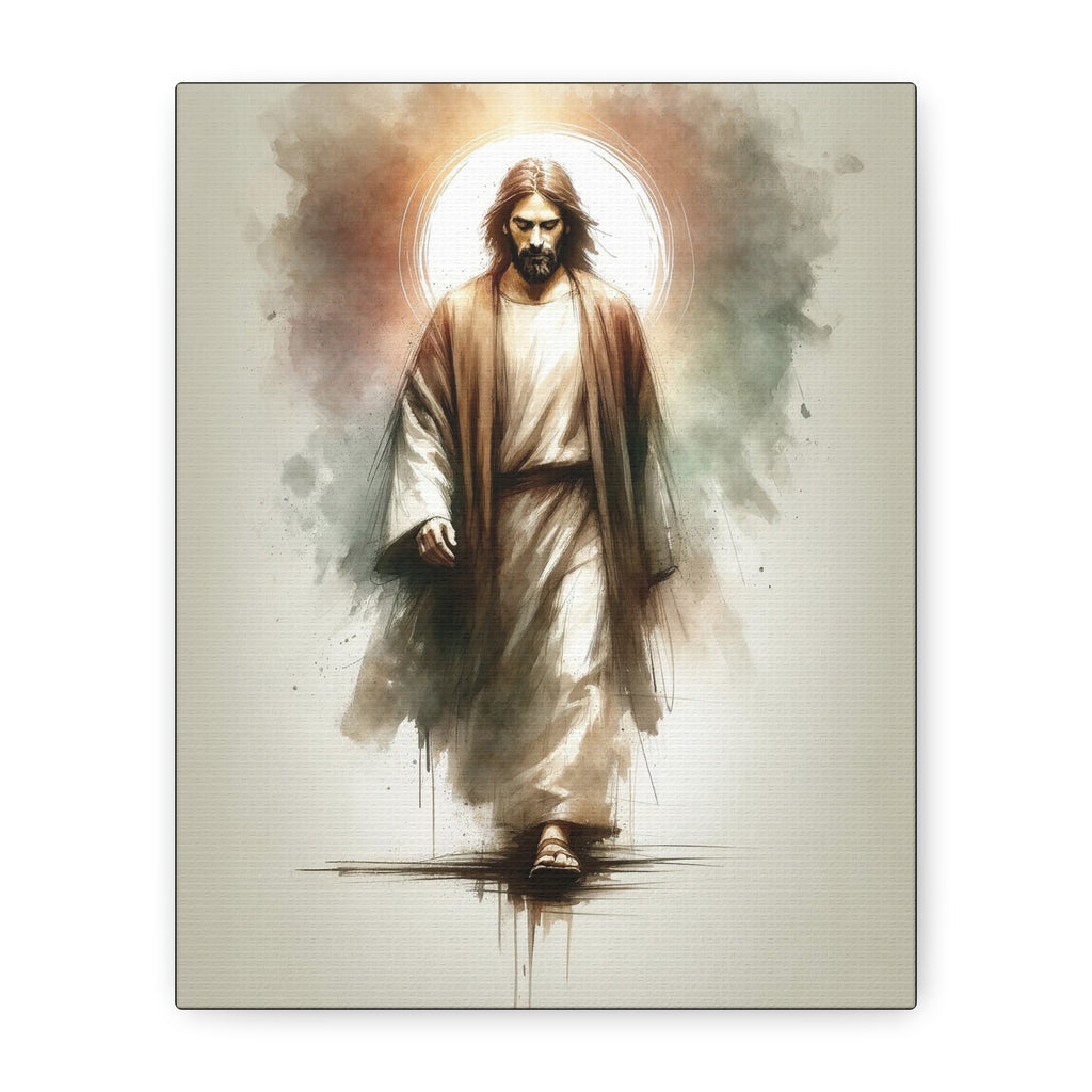 "The Light and Life" Canvas Print