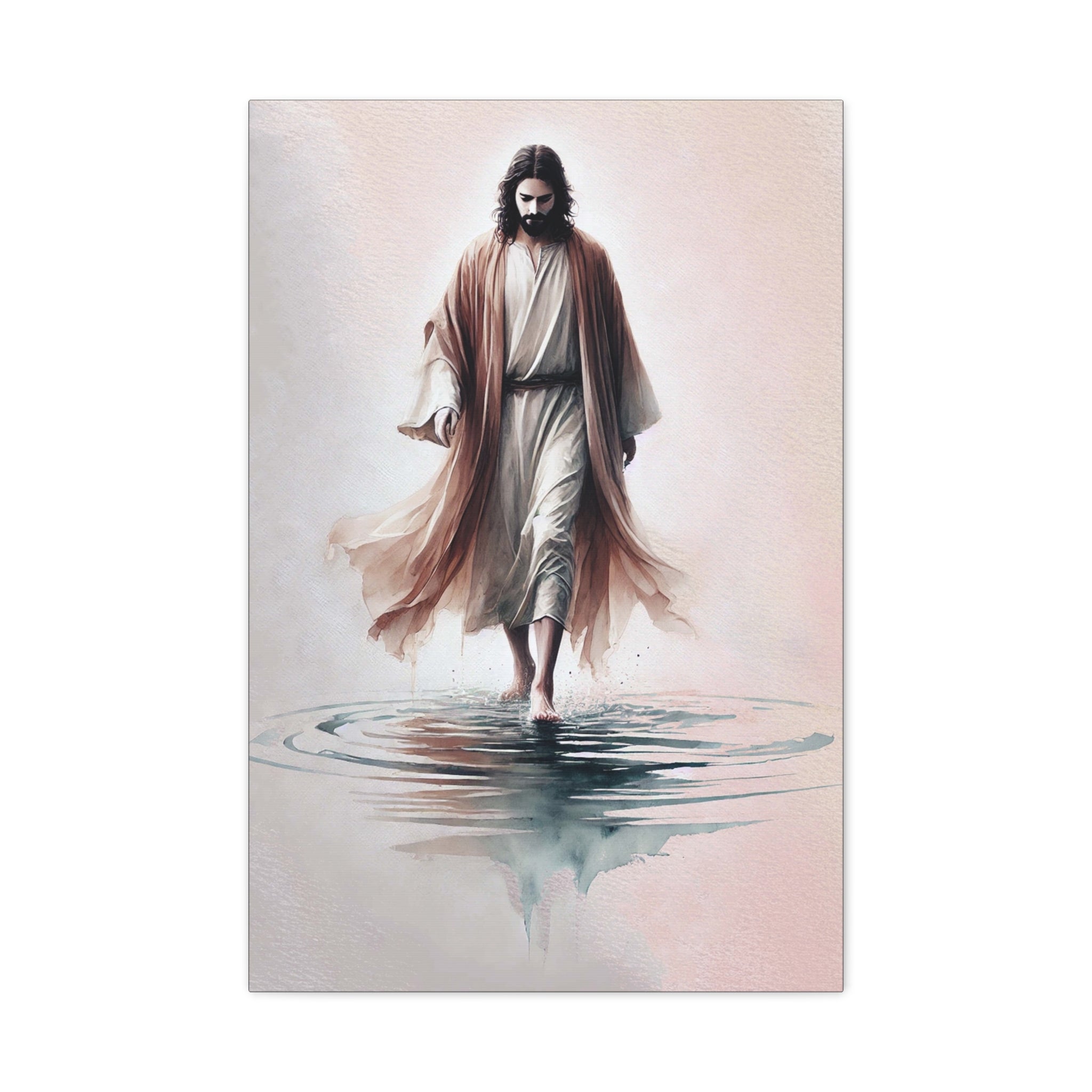 "Walking on Water" Canvas Print