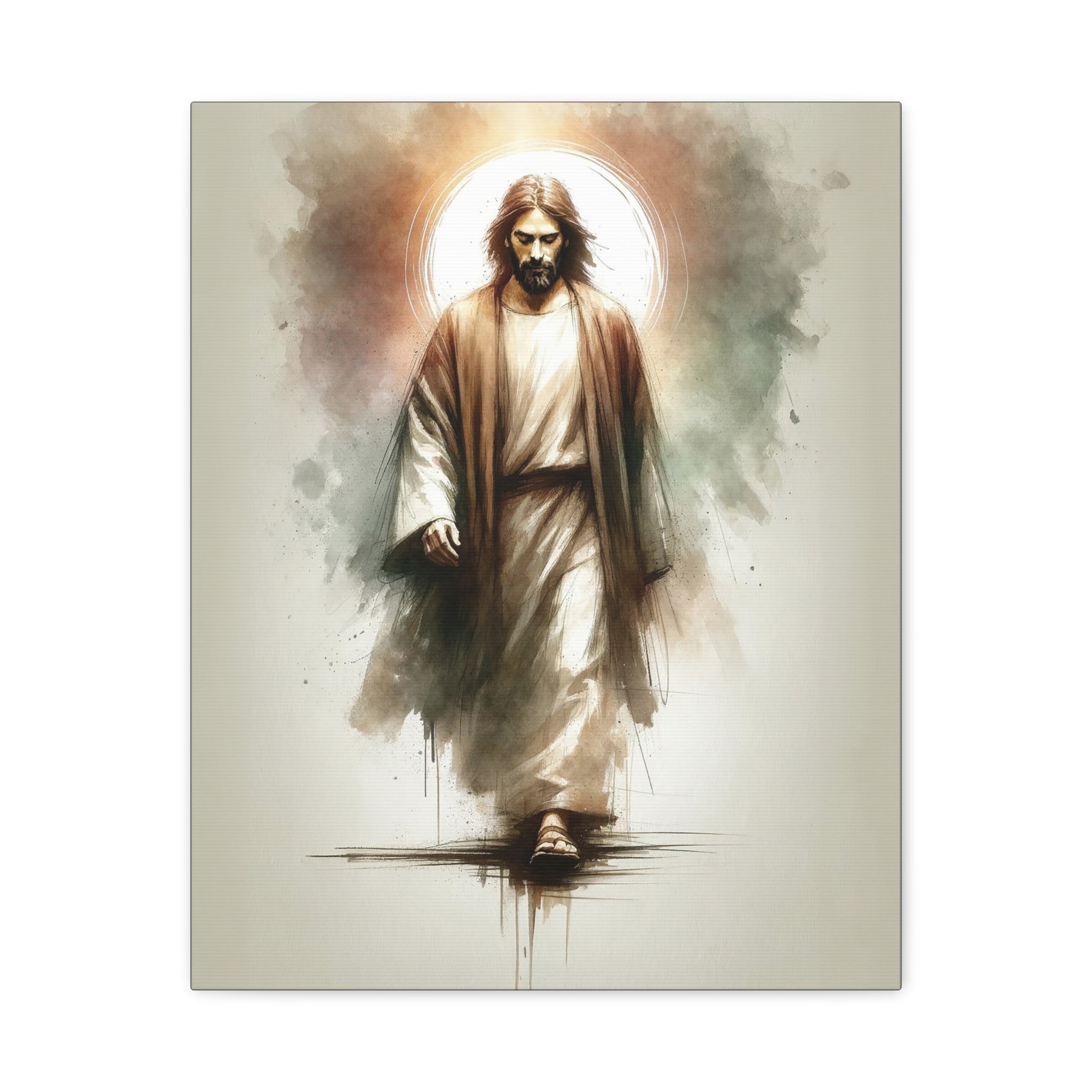 "The Light and Life" Canvas Print