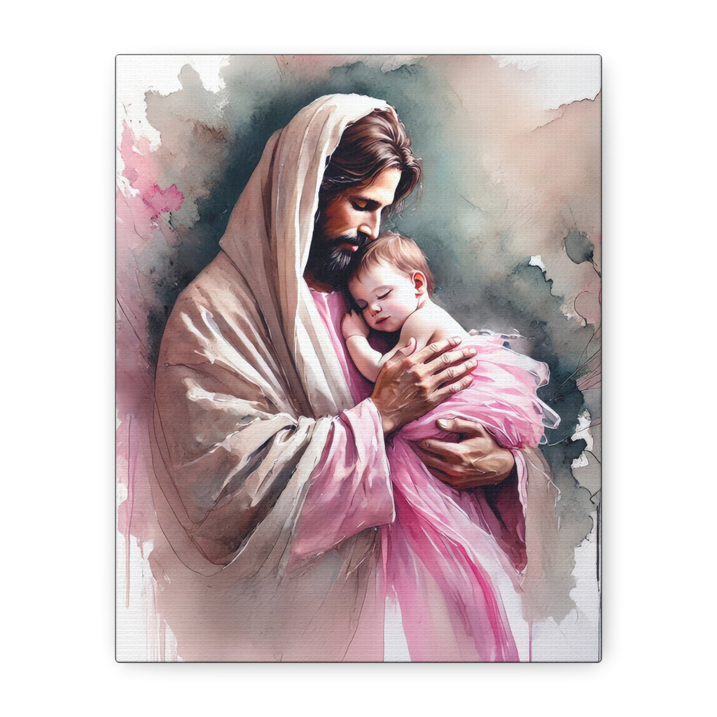 "Precious Daughter" Canvas Print