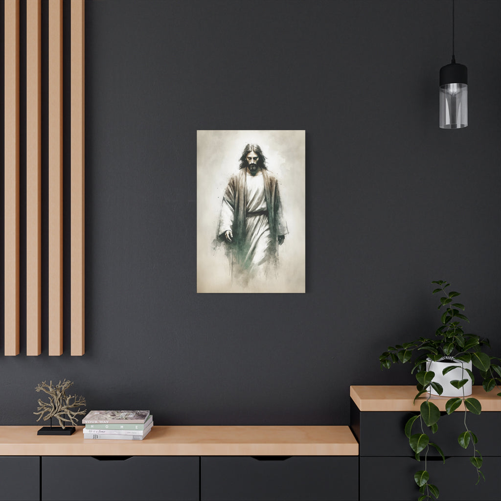 "Arriving in Jerusalem" Canvas Print