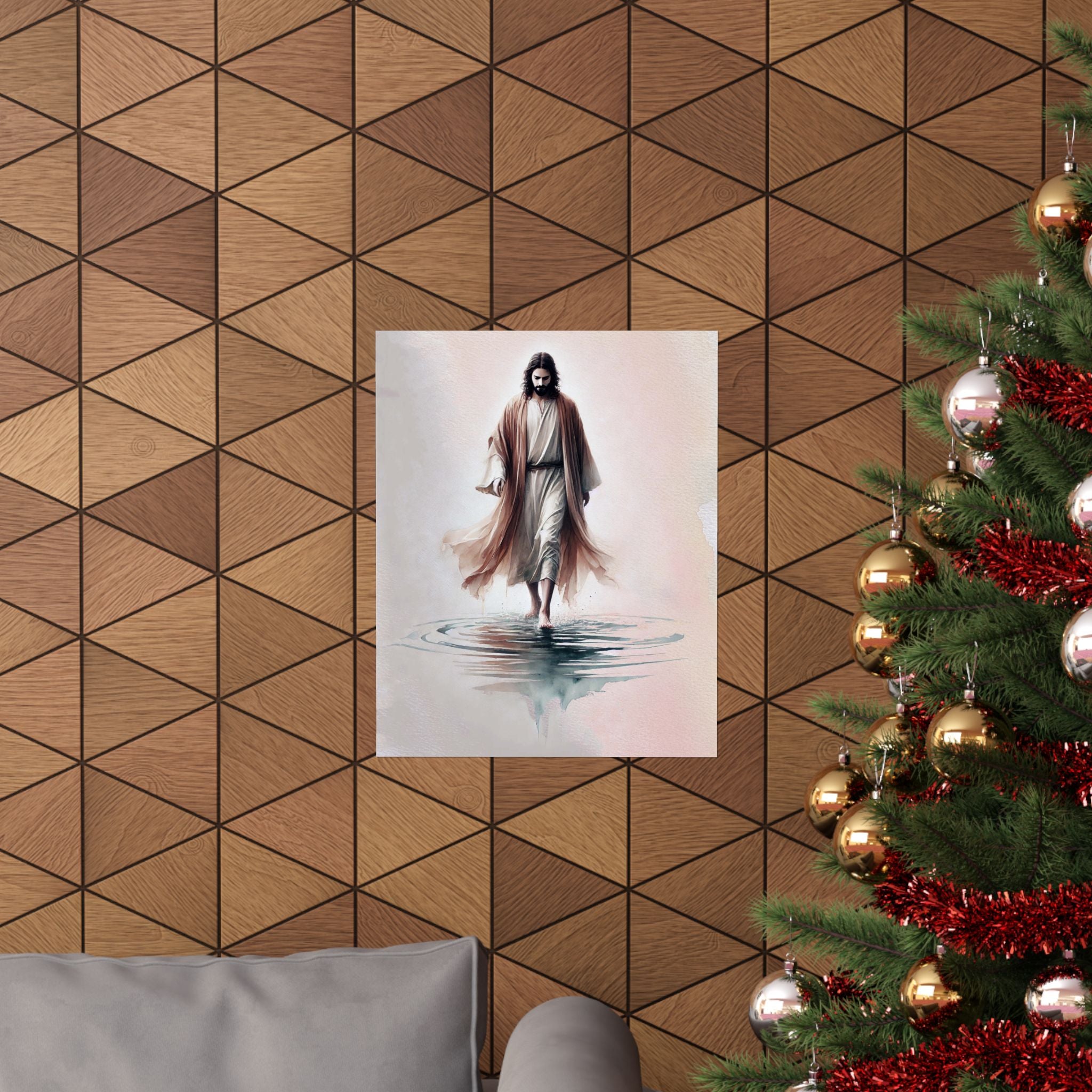 "Walking on Water" Poster Print