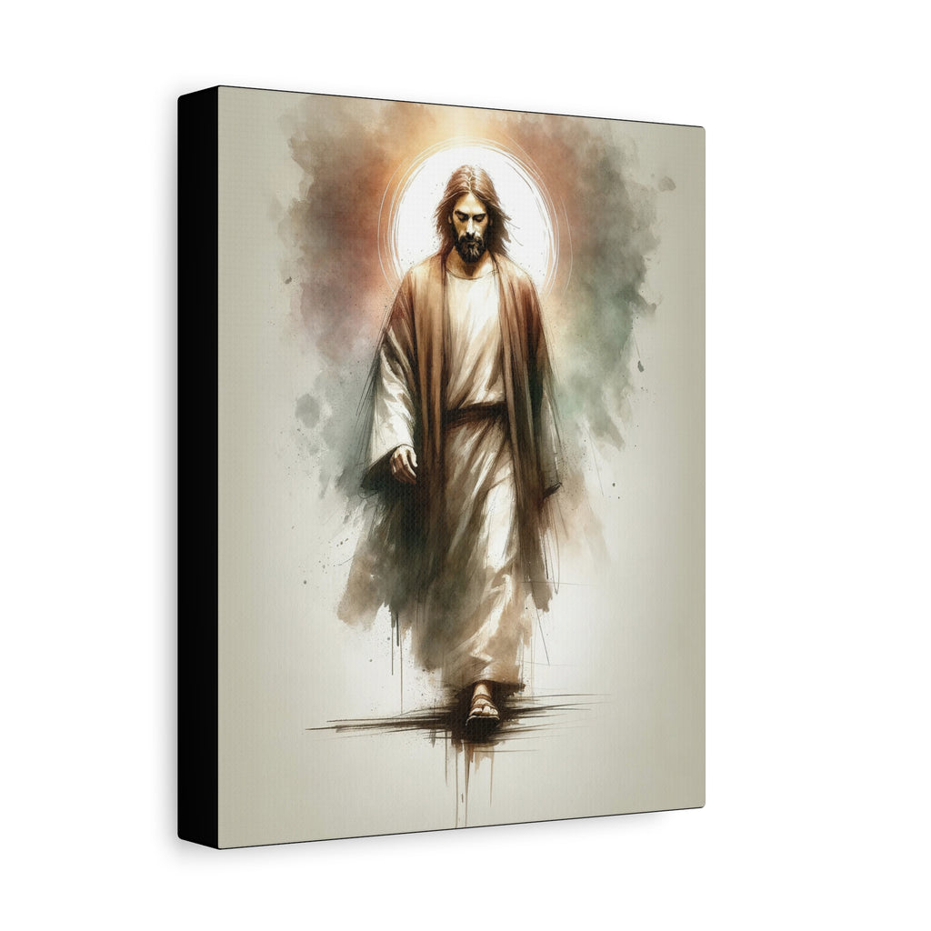 "The Light and Life" Canvas Print