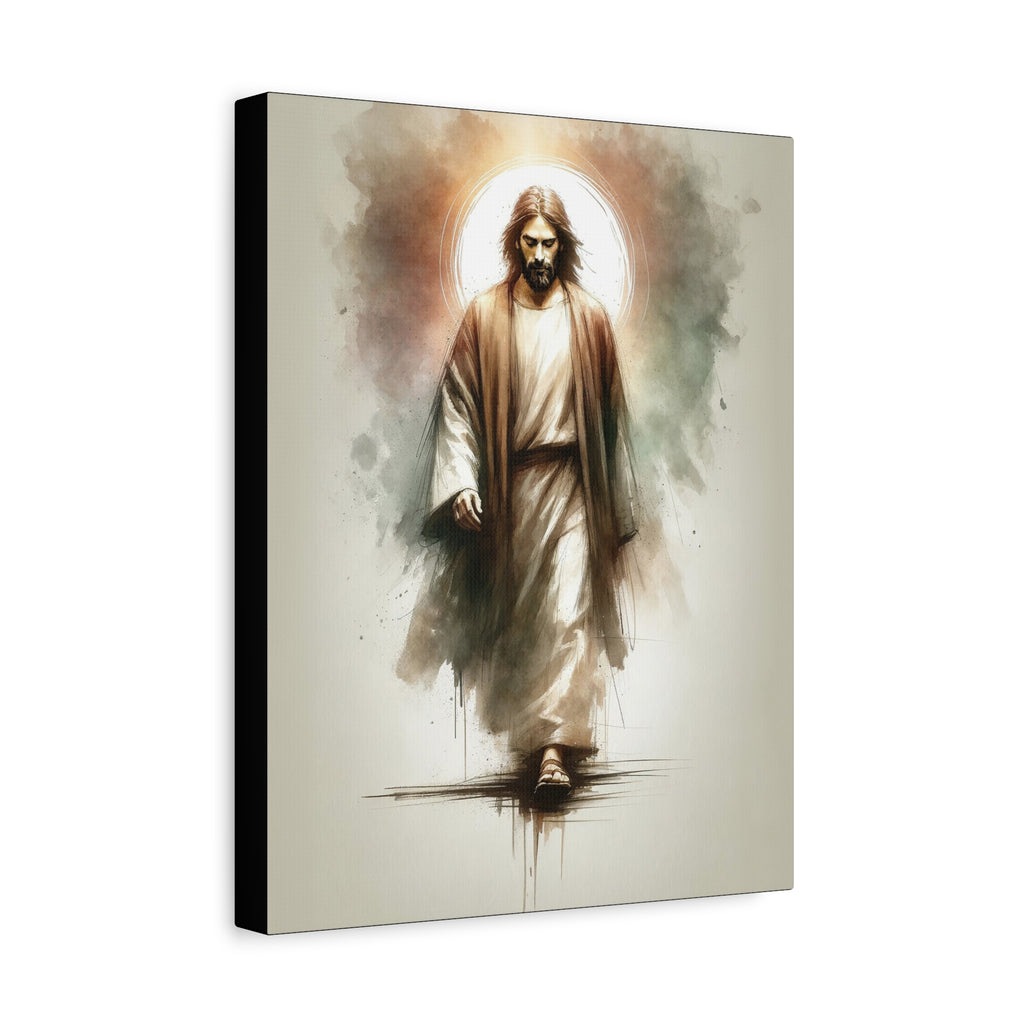 "The Light and Life" Canvas Print