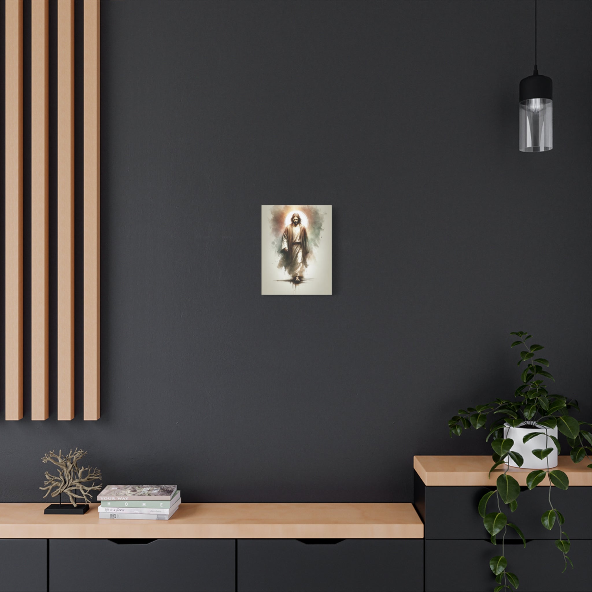 "The Light and Life" Canvas Print