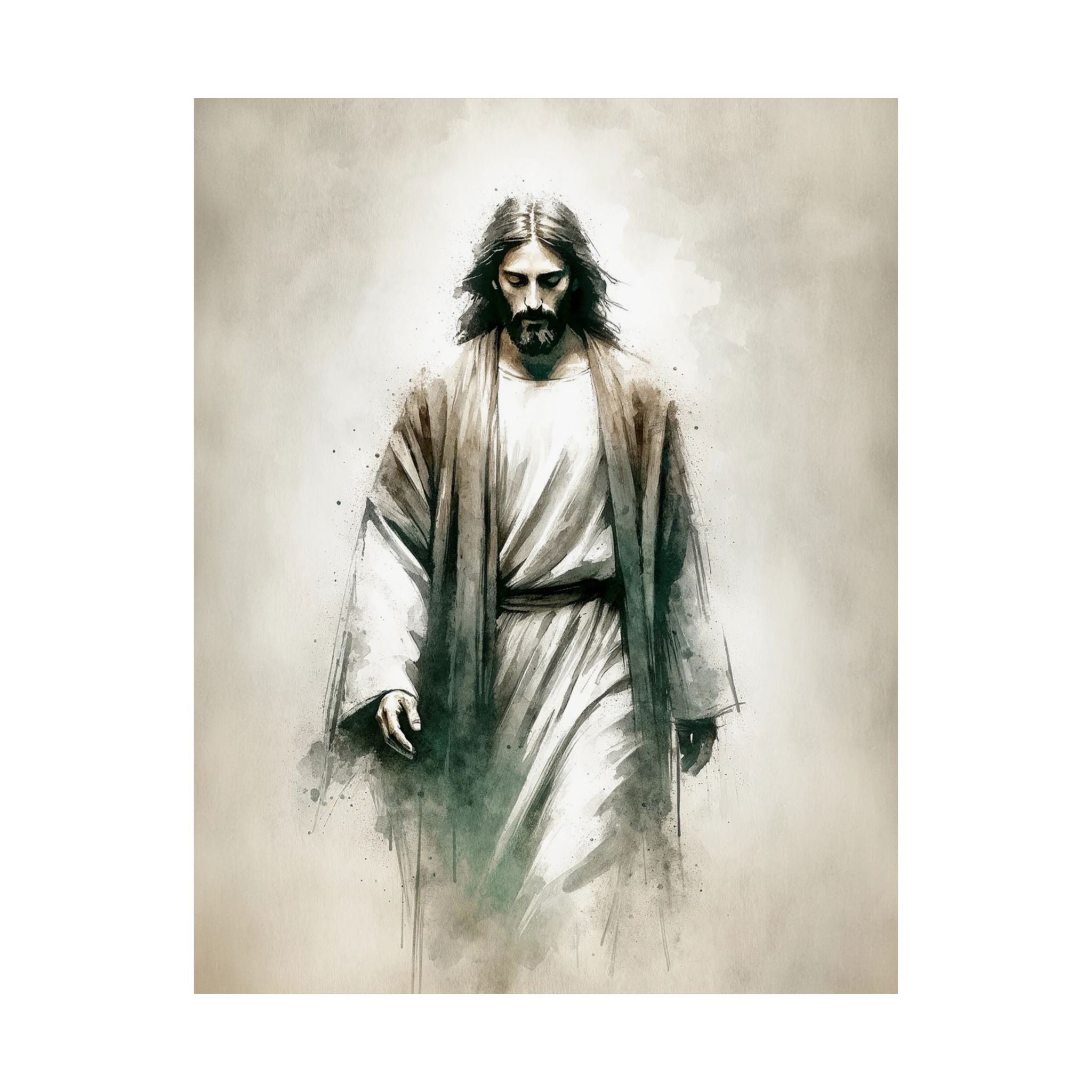 "Arriving in Jerusalem" Poster Print
