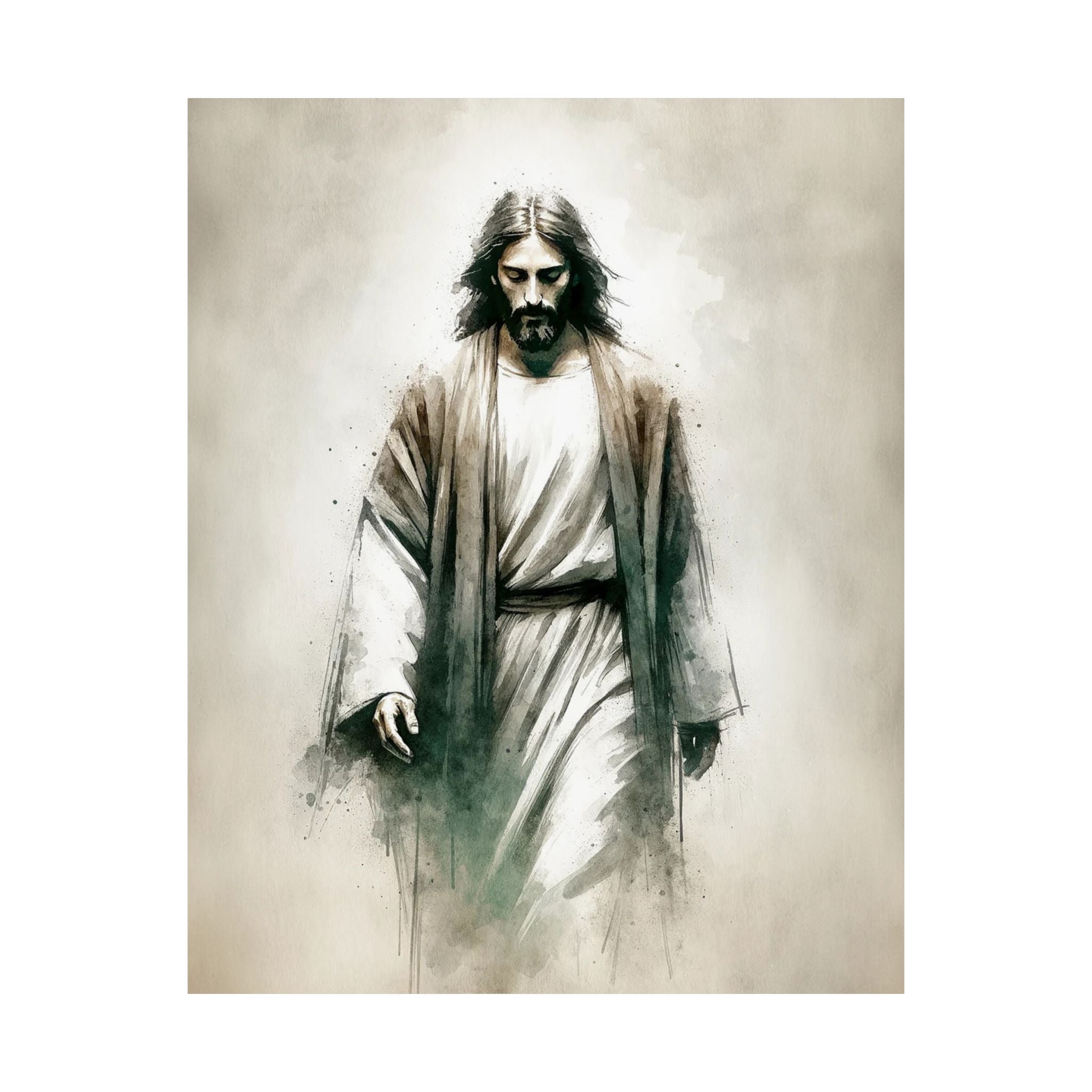 "Arriving in Jerusalem" Poster Print