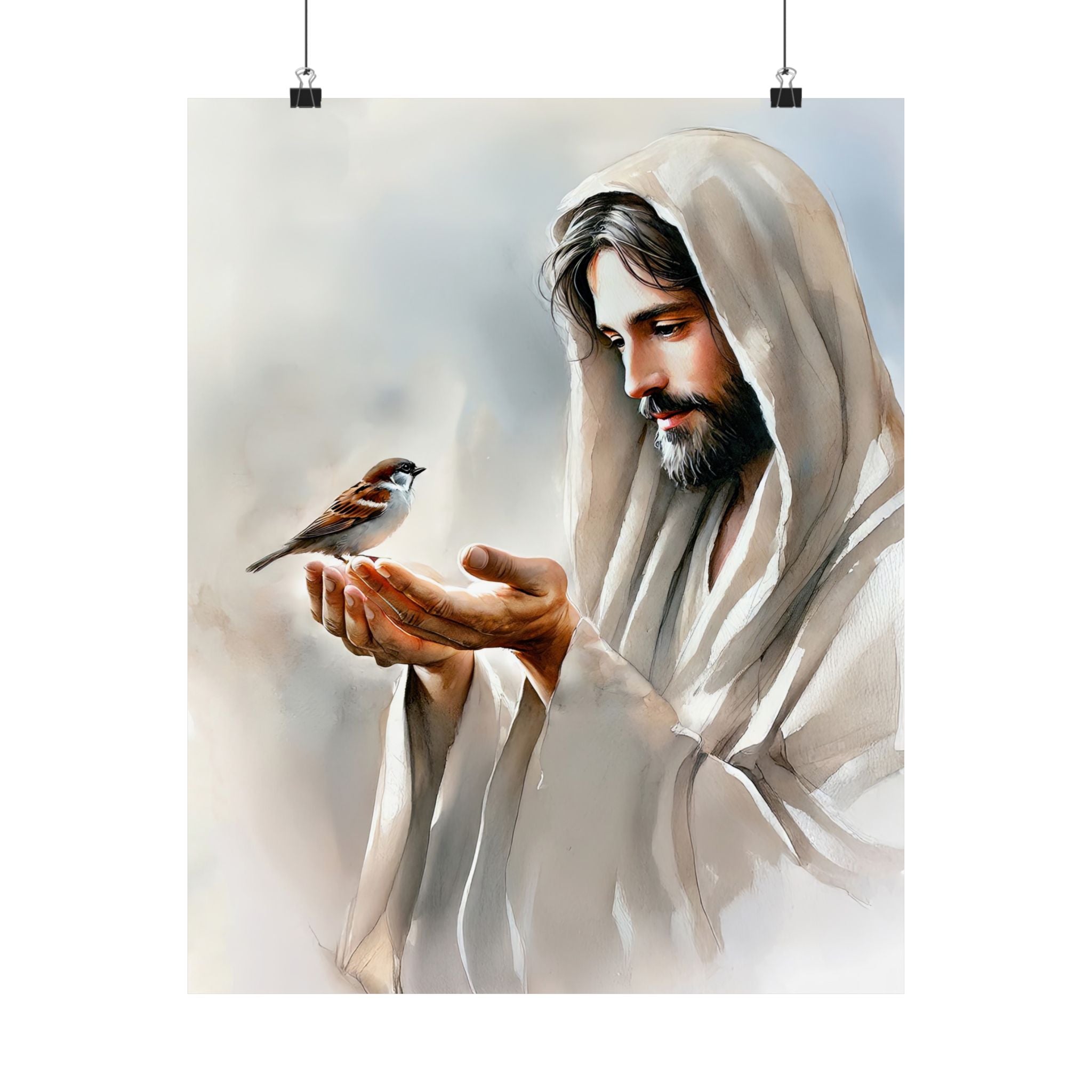 "Don't Be Afraid" Poster Print