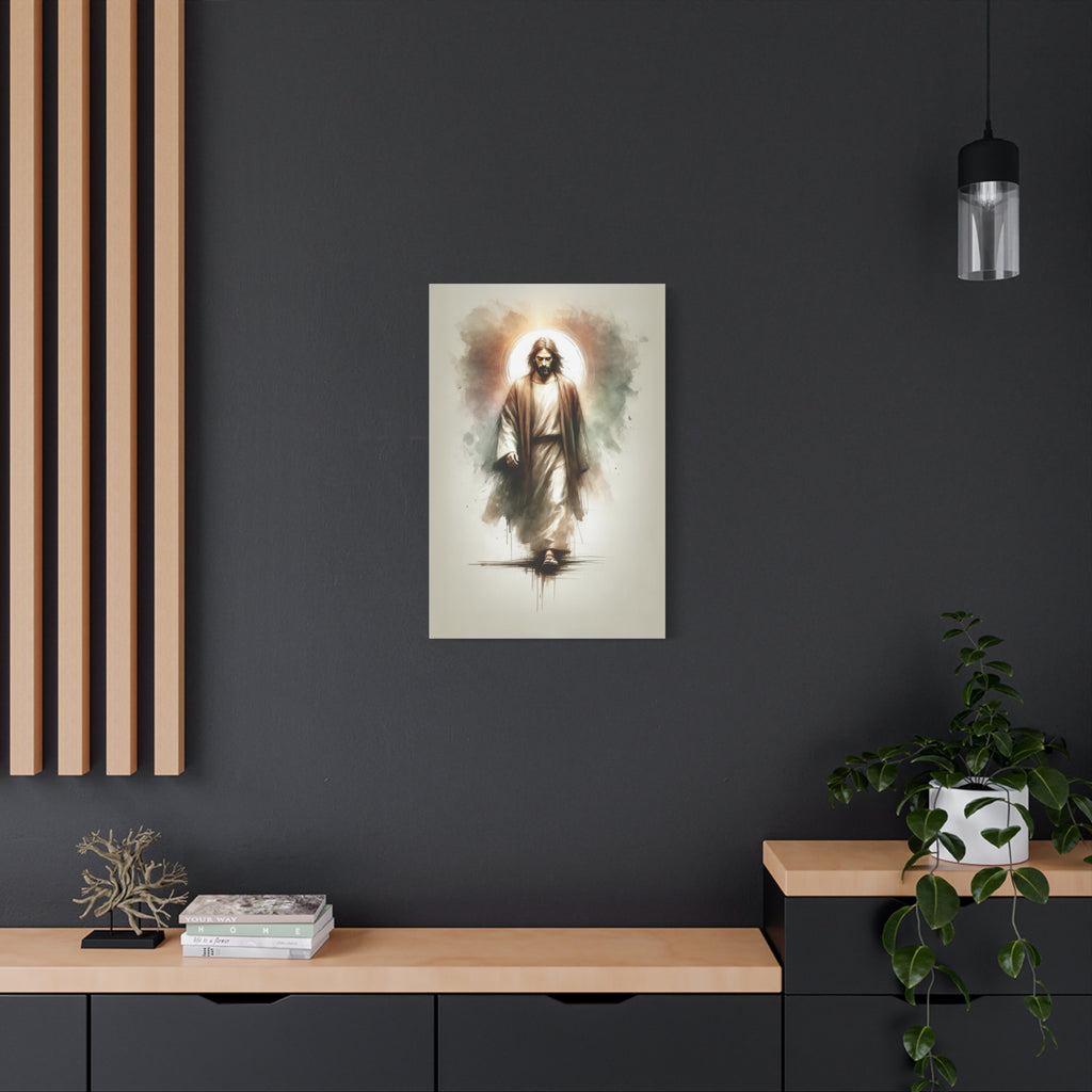 "The Light and Life" Canvas Print
