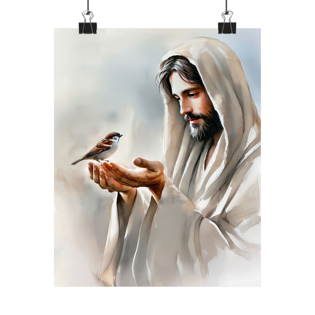 "Don't Be Afraid" Poster Print