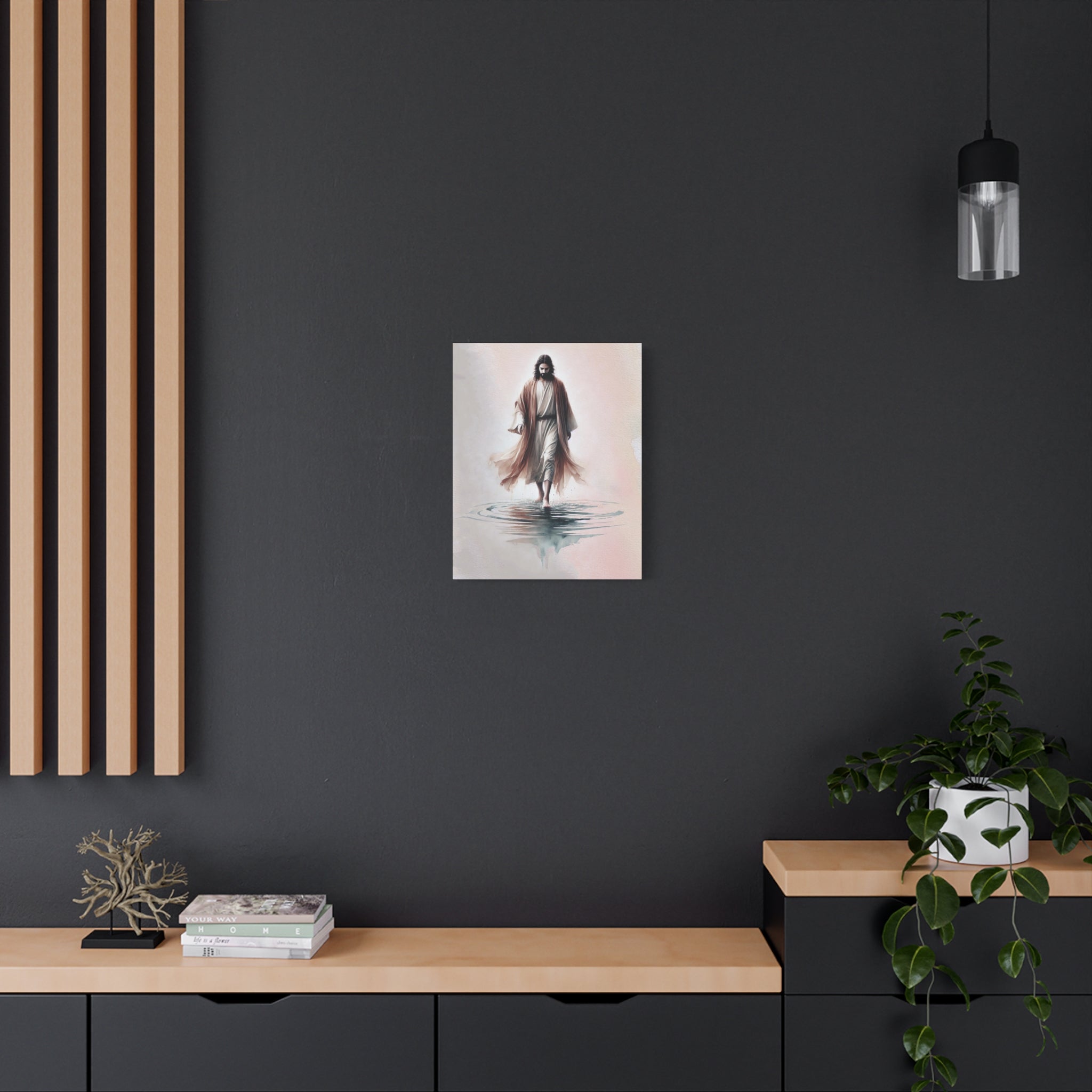 "Walking on Water" Canvas Print