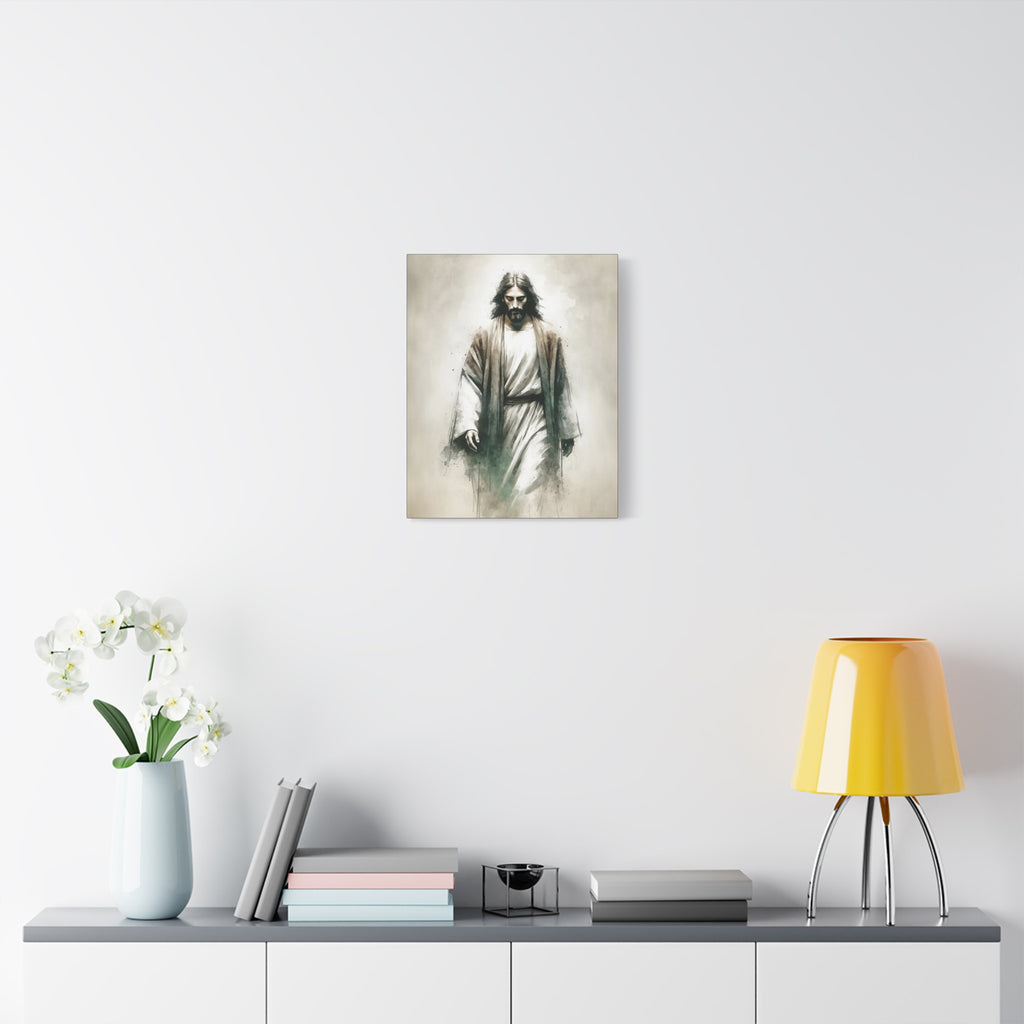 "Arriving in Jerusalem" Canvas Print