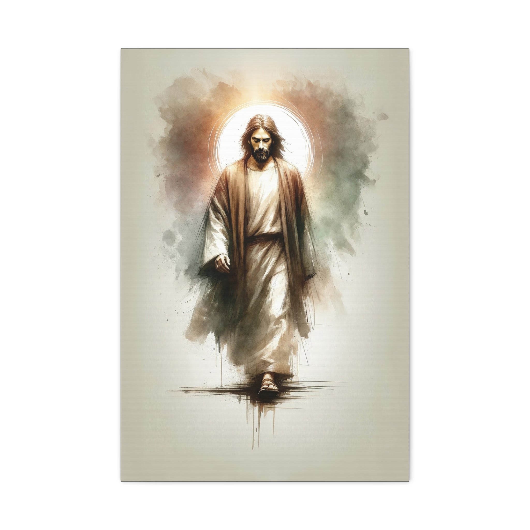 "The Light and Life" Canvas Print