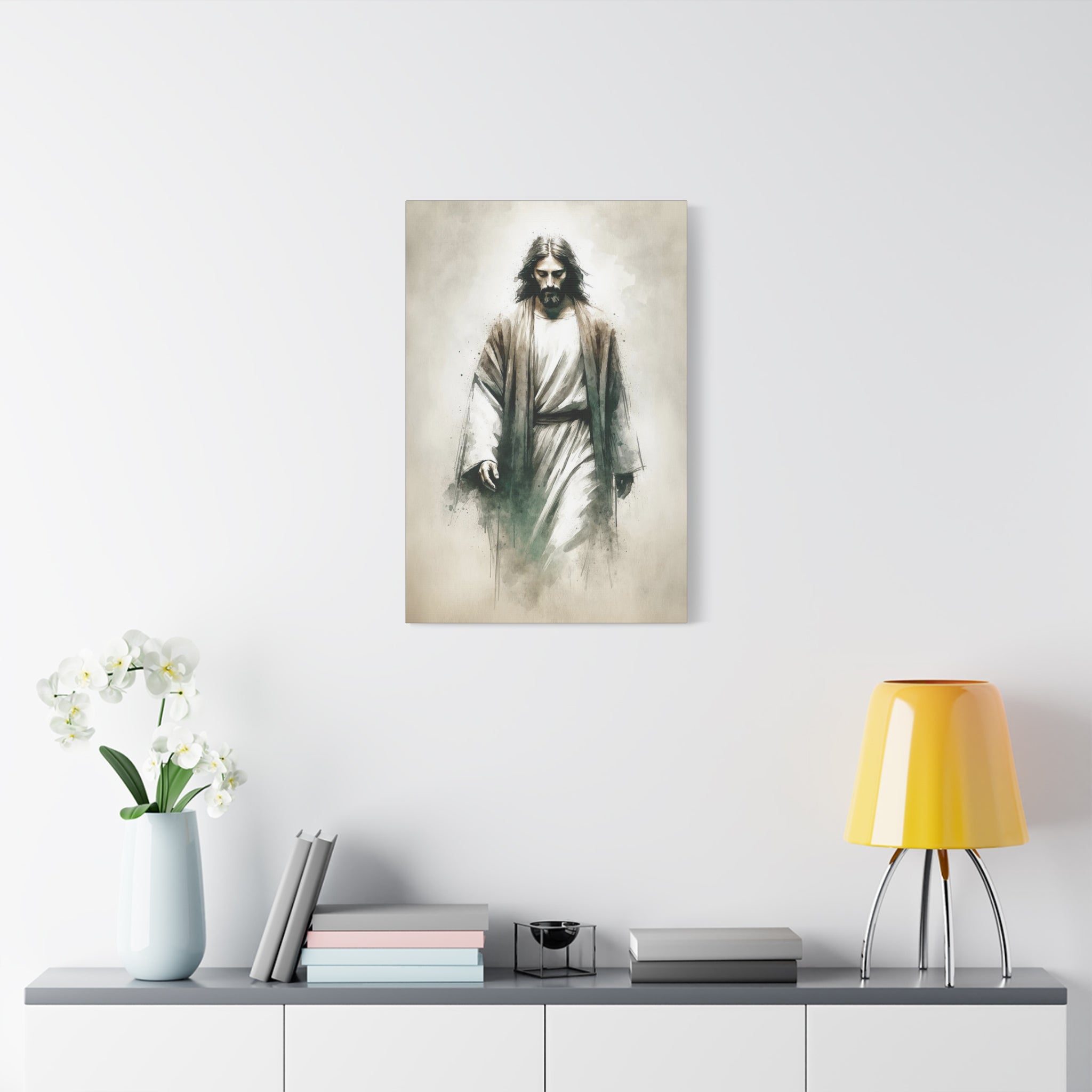 "Arriving in Jerusalem" Canvas Print
