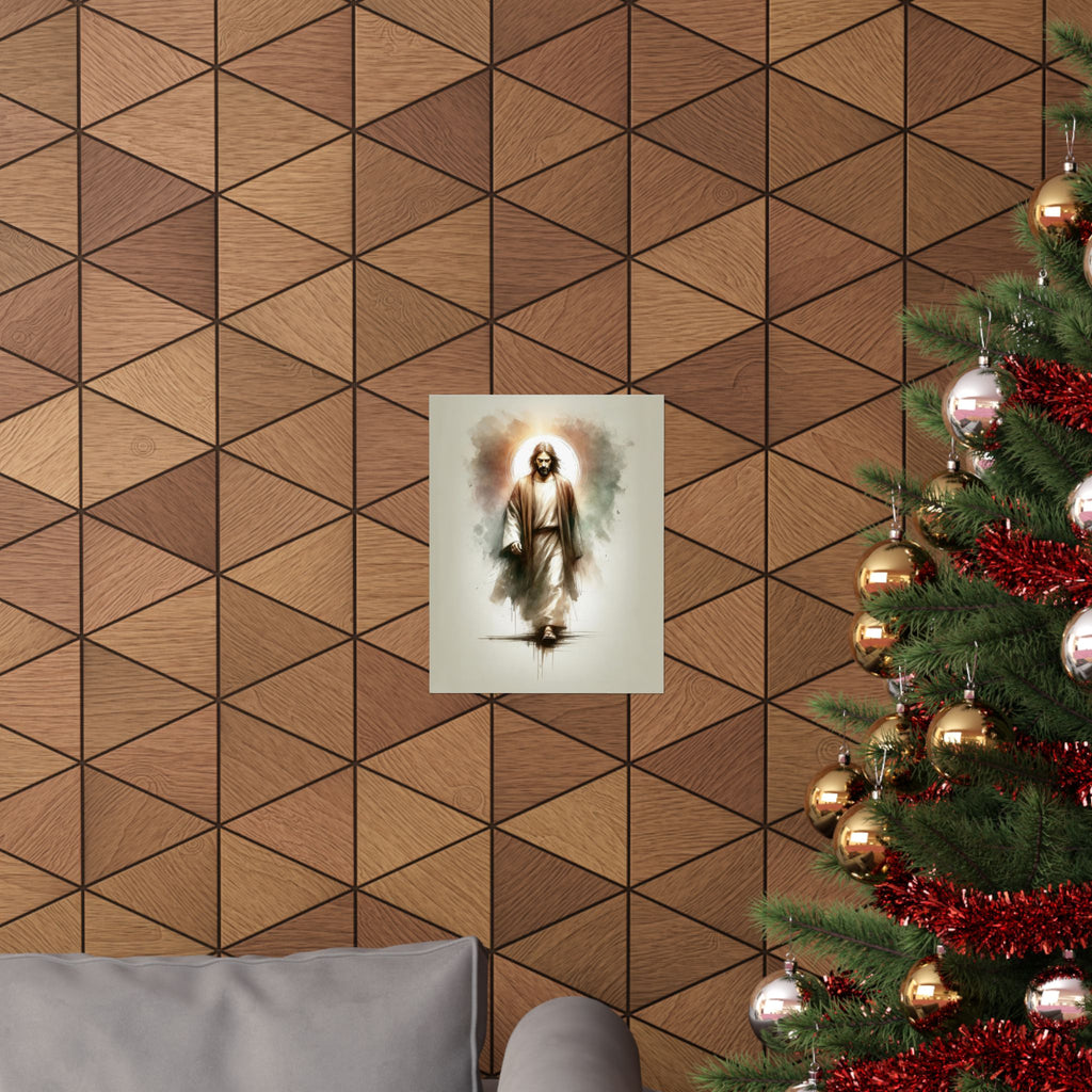 "The Light and Life"  Poster Print