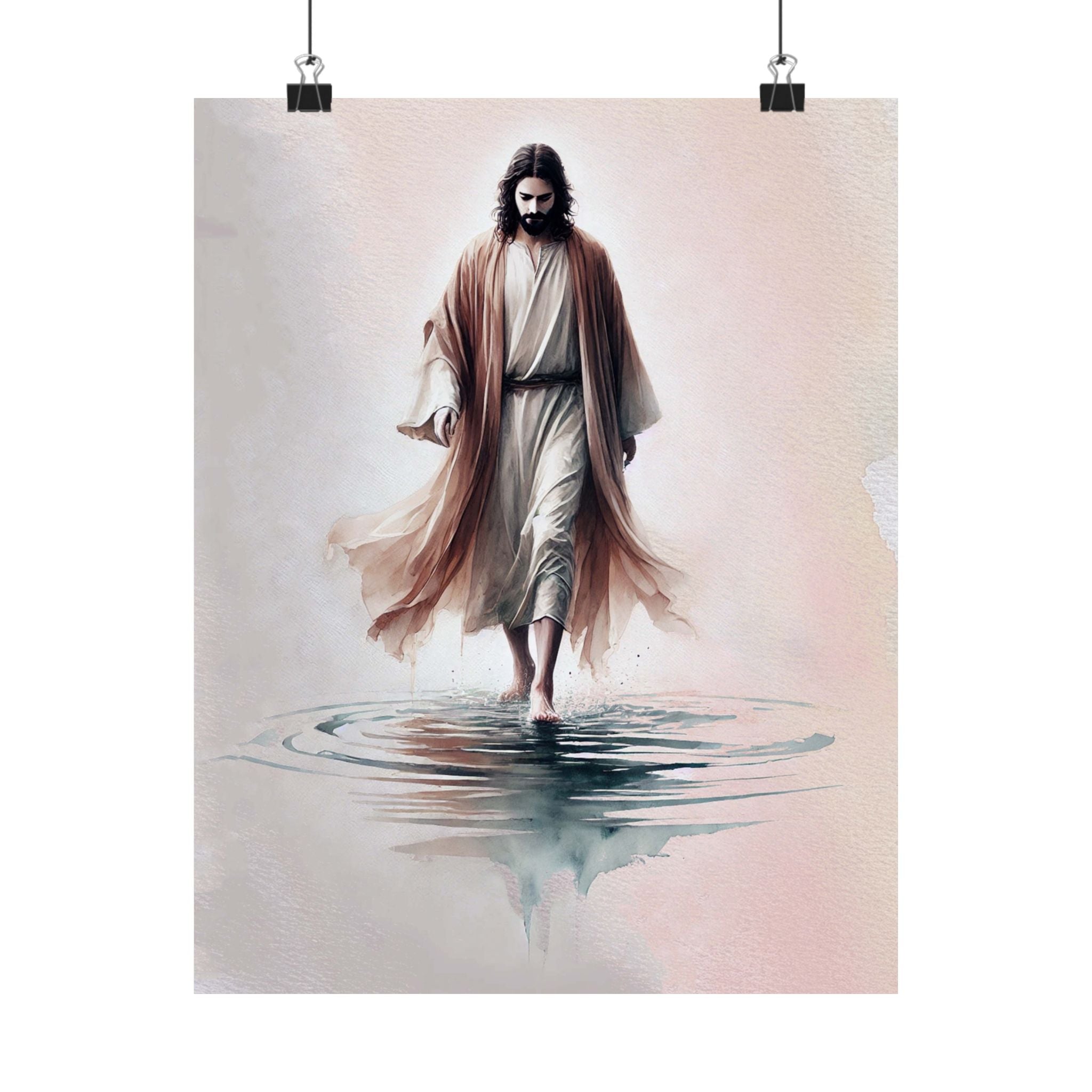 "Walking on Water" Poster Print