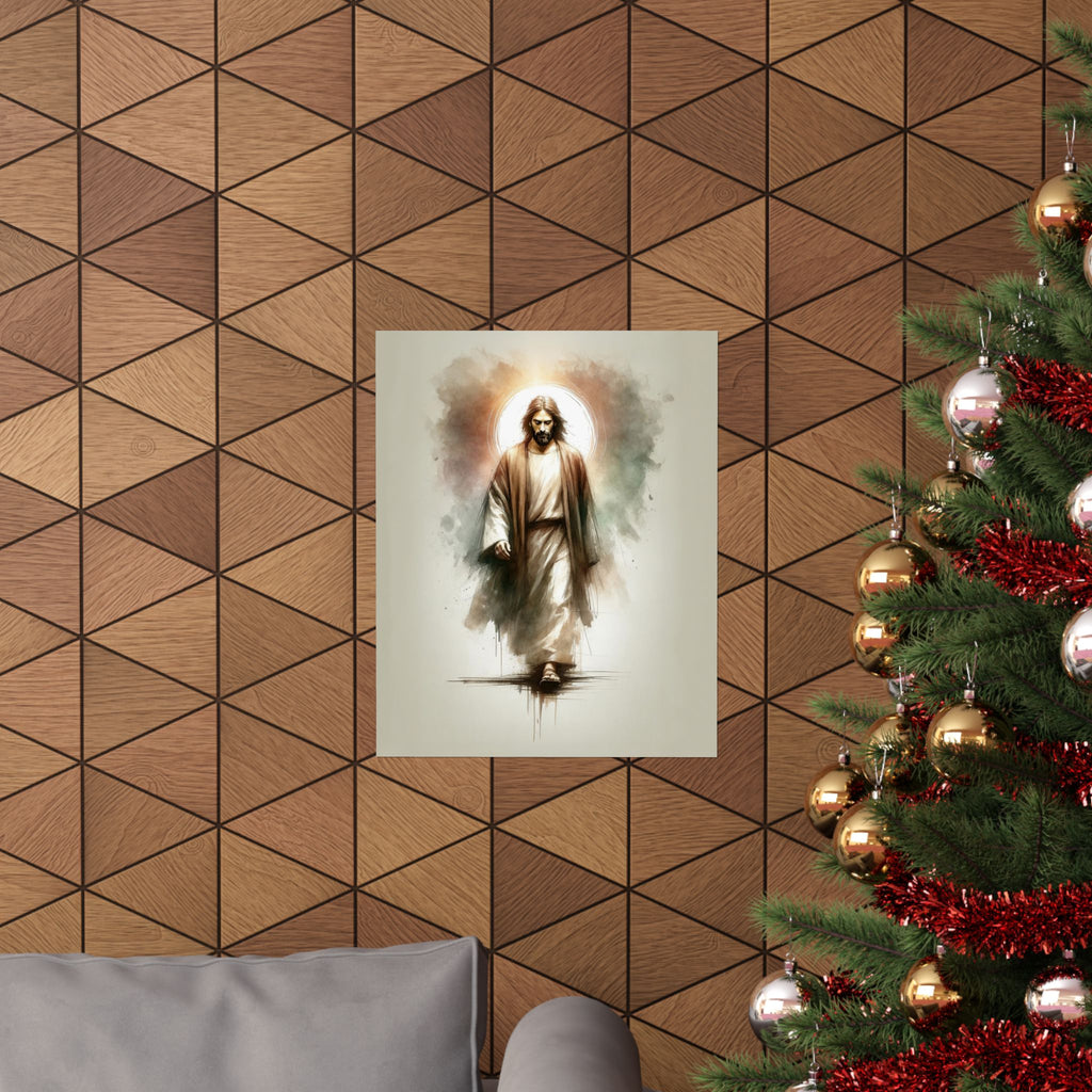 "The Light and Life"  Poster Print