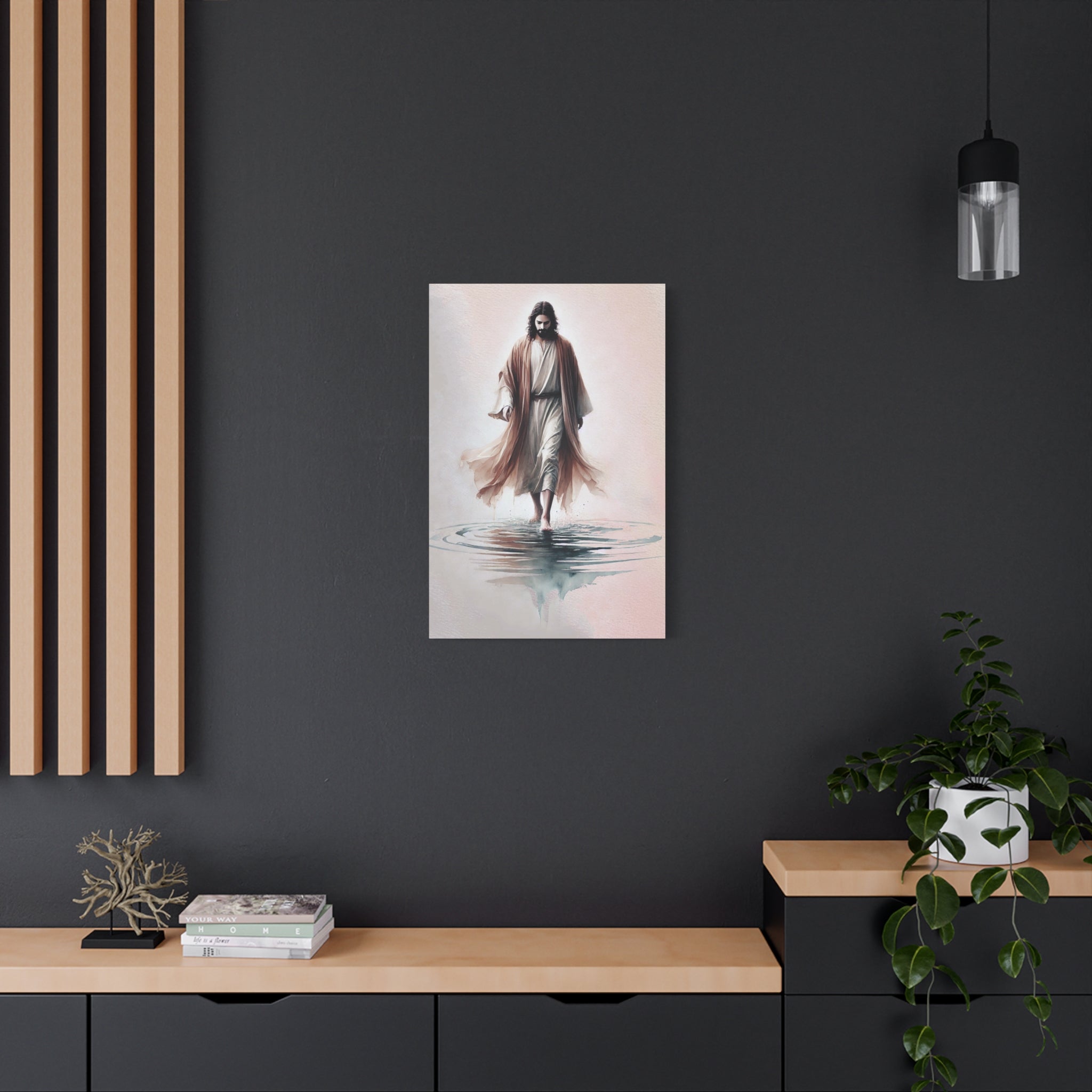 "Walking on Water" Canvas Print