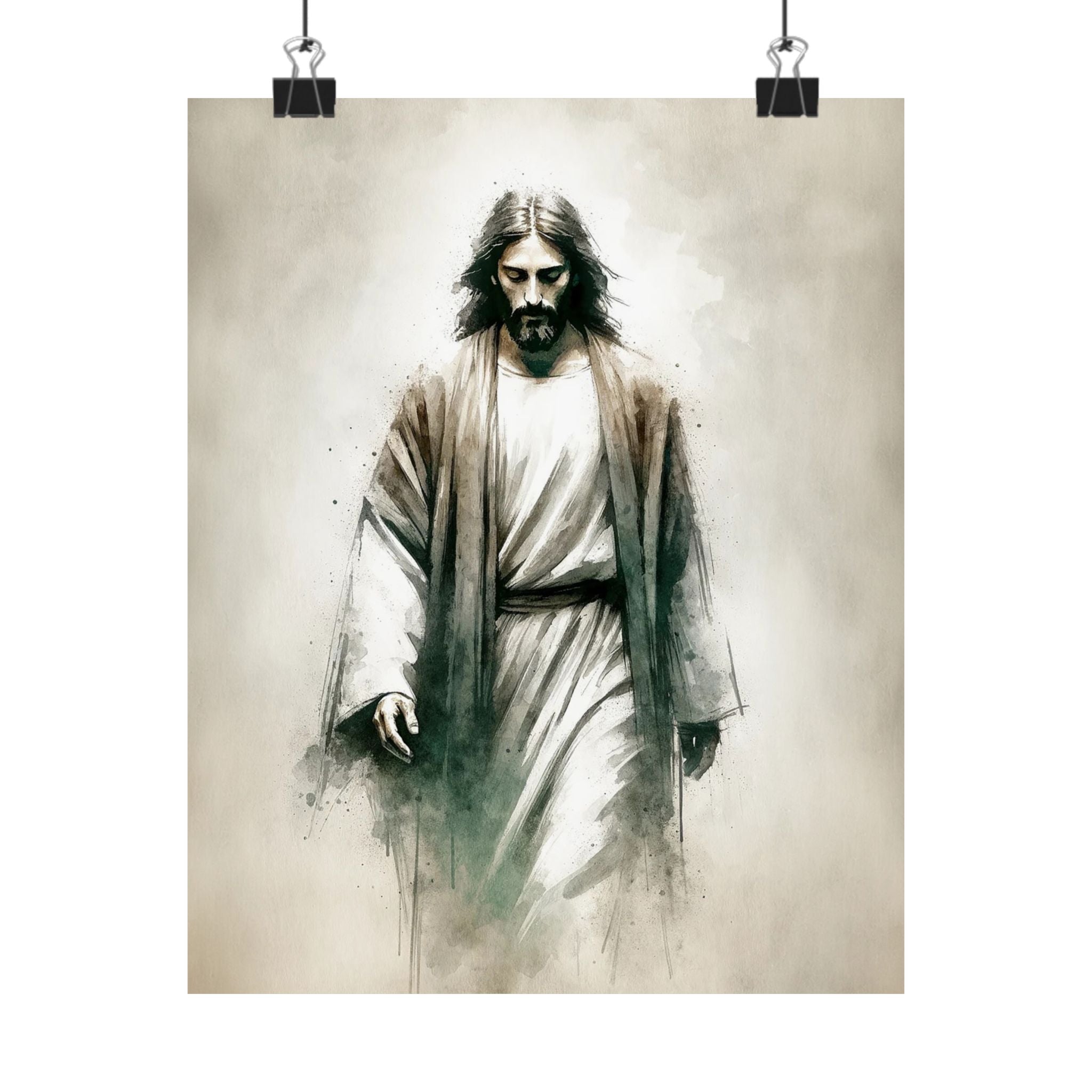 "Arriving in Jerusalem" Poster Print