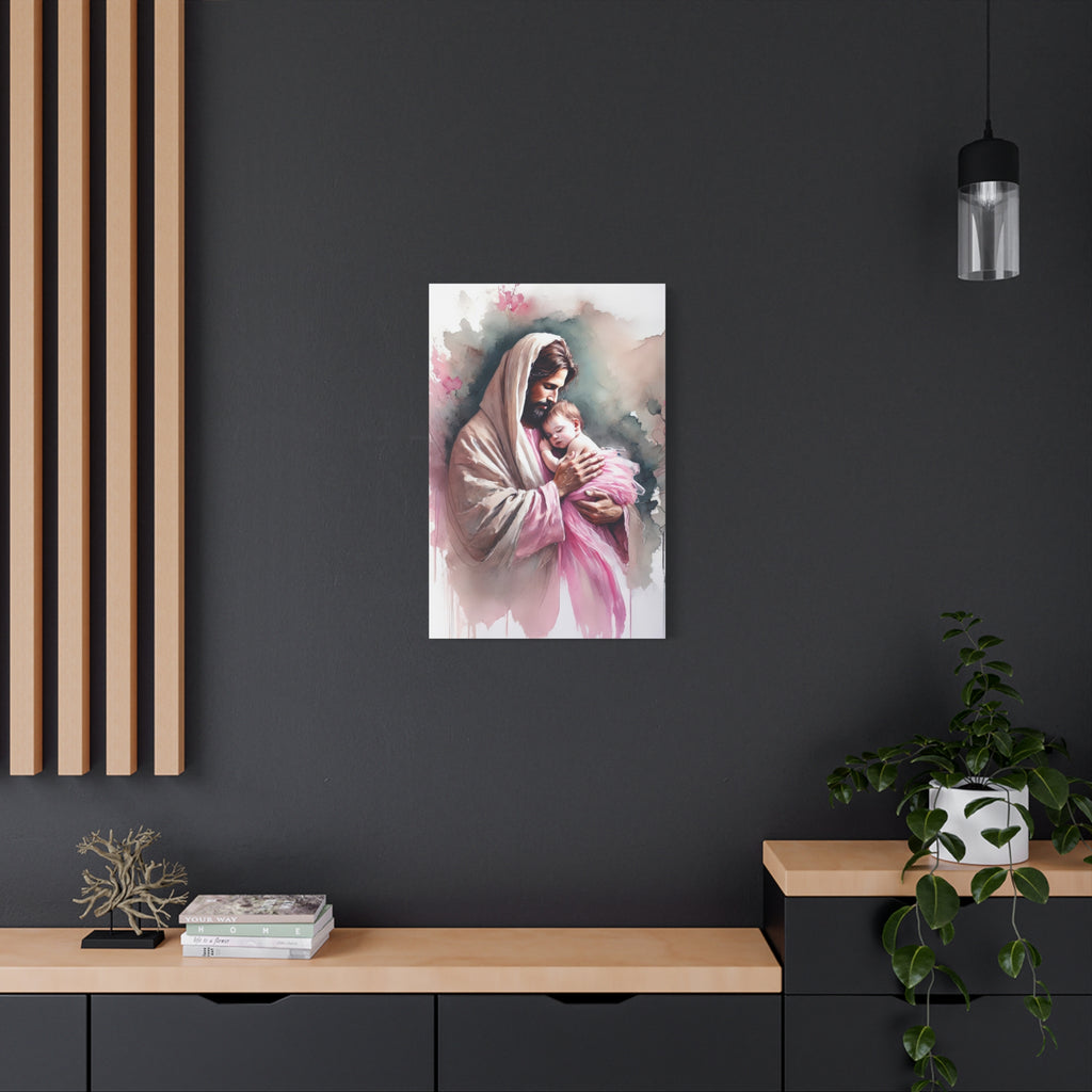 "Precious Daughter" Canvas Print