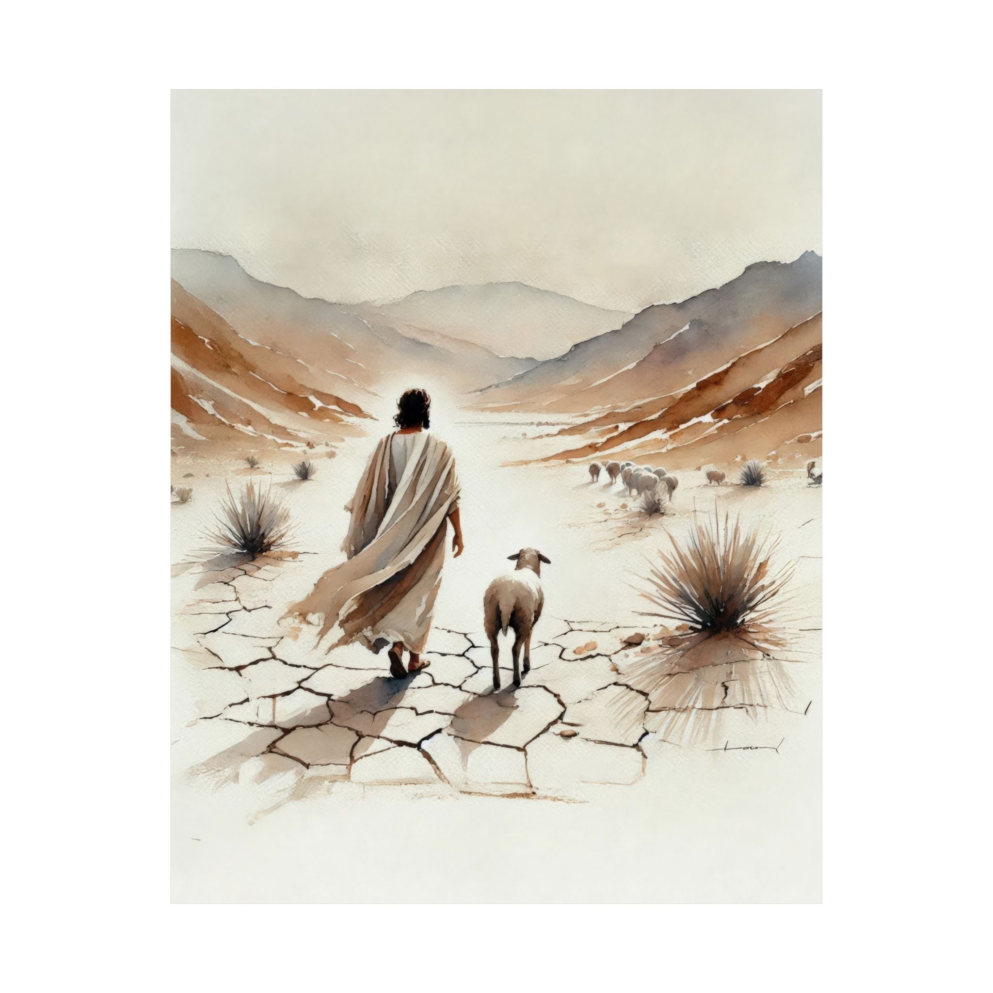 "Returning the Lost" Poster Print