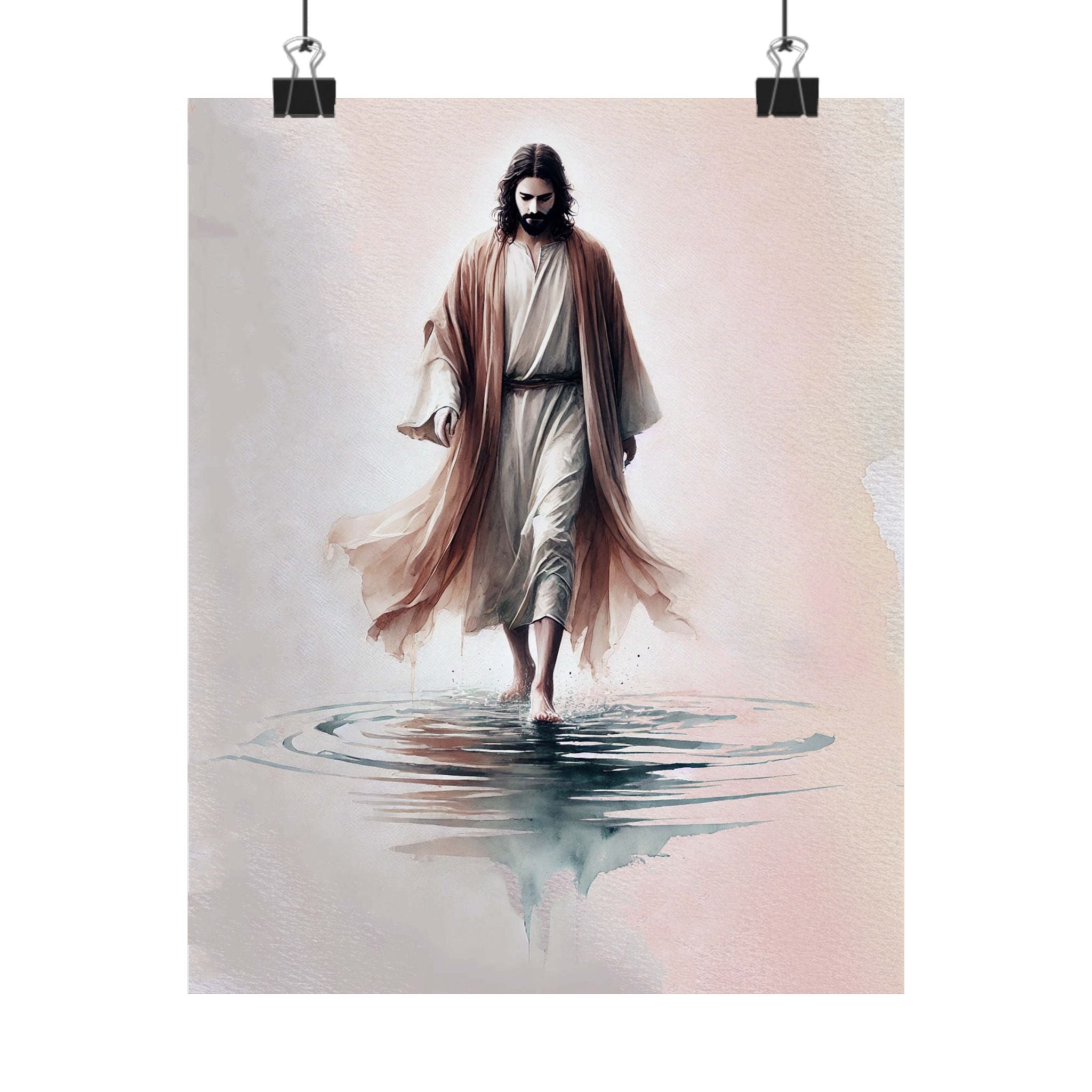 "Walking on Water" Poster Print